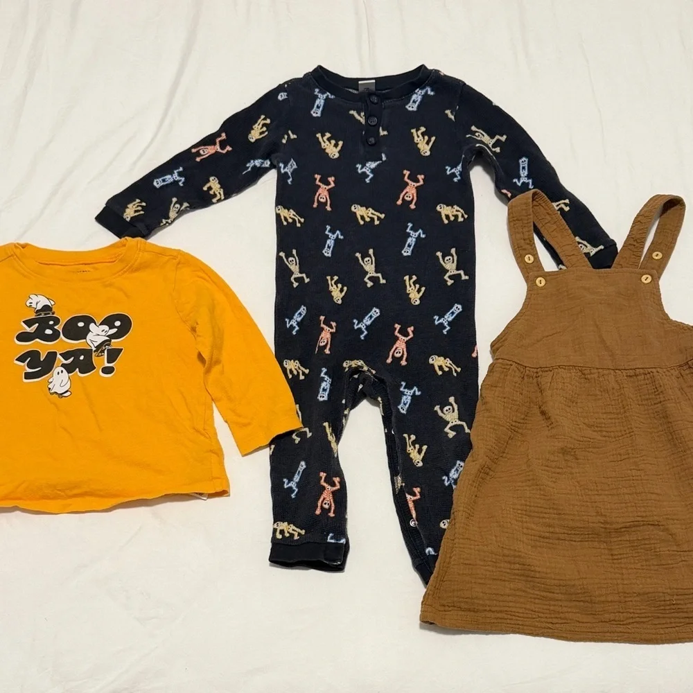 Baby 18-24 months Halloween bundle. 100% cotton